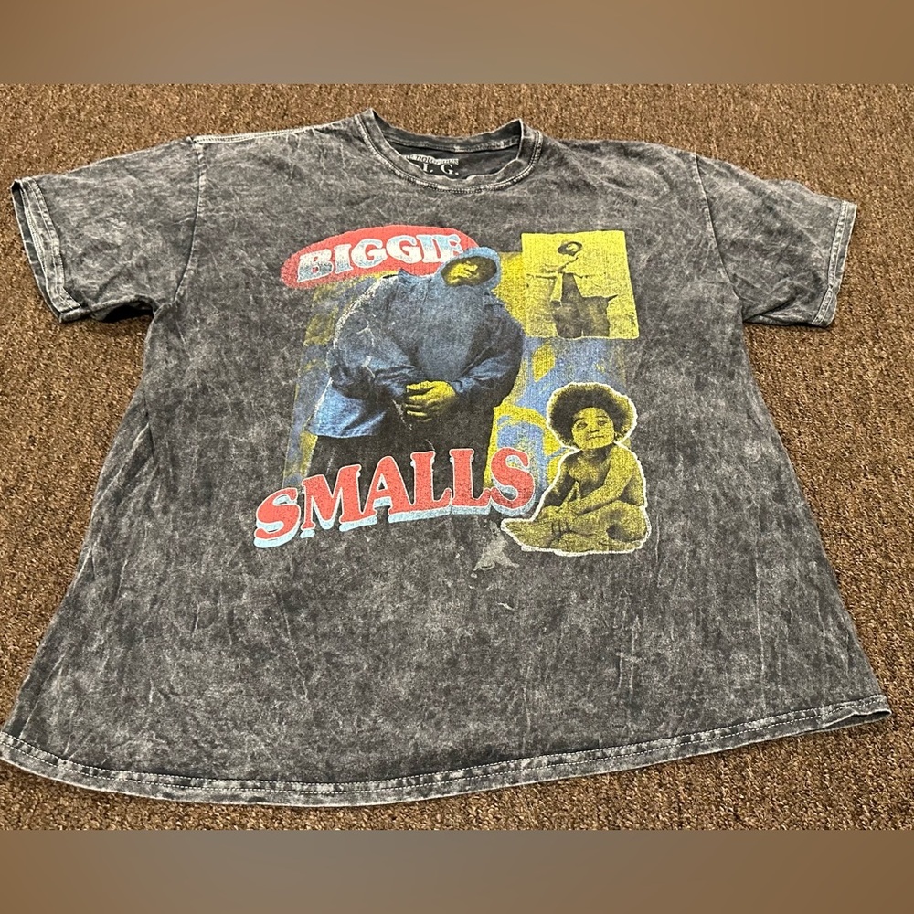 EUC Genuine Authentic Notorious BIG Biggie Smalls T Shirt Mens Anniversary